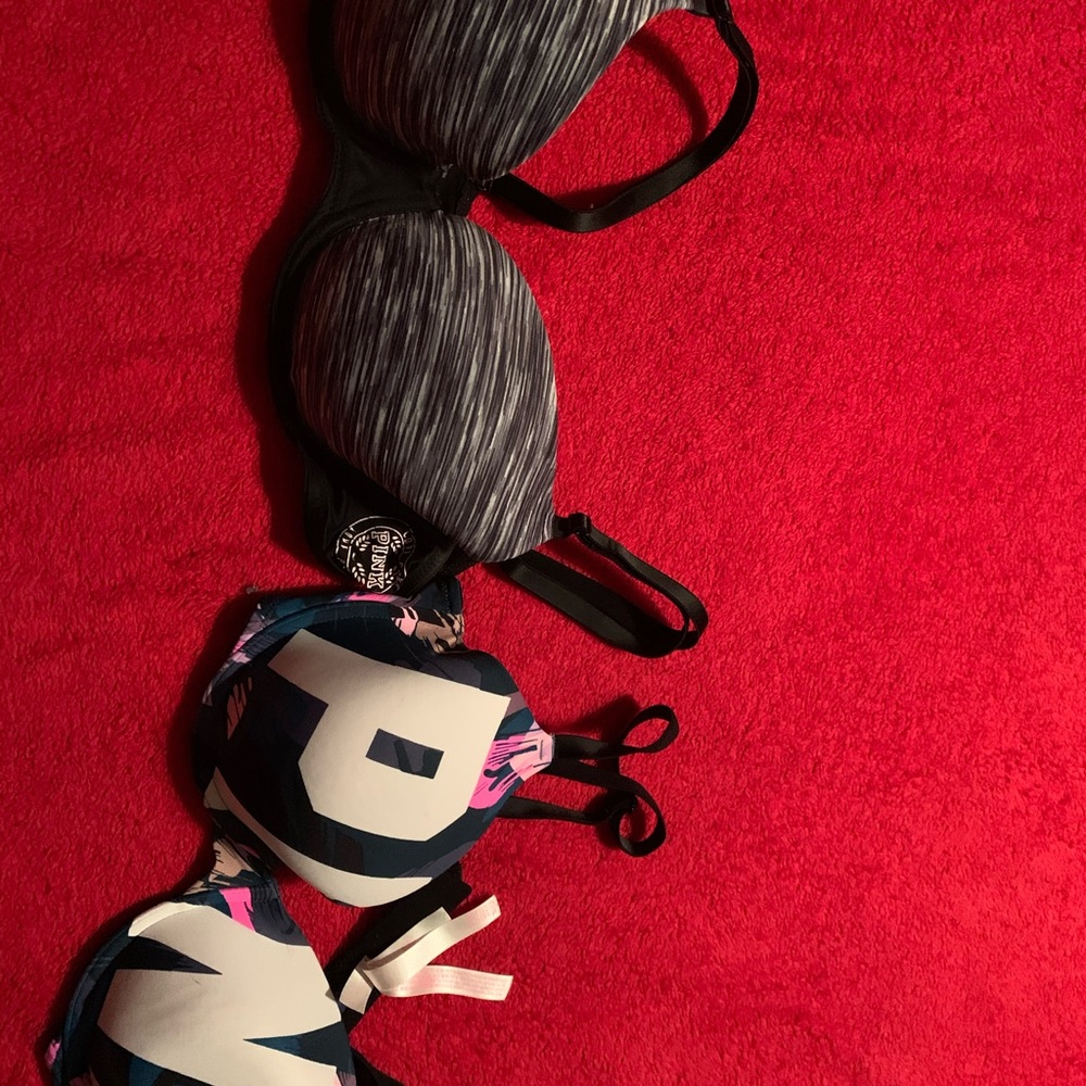 Pink VS 2 pack bundle bras!